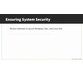 مبانی امنیت IT : پیاده سازی امنیت سیستم 1
