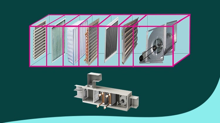Basic Concept of Air Handling Unit (AHU) in HVAC & Site Tour