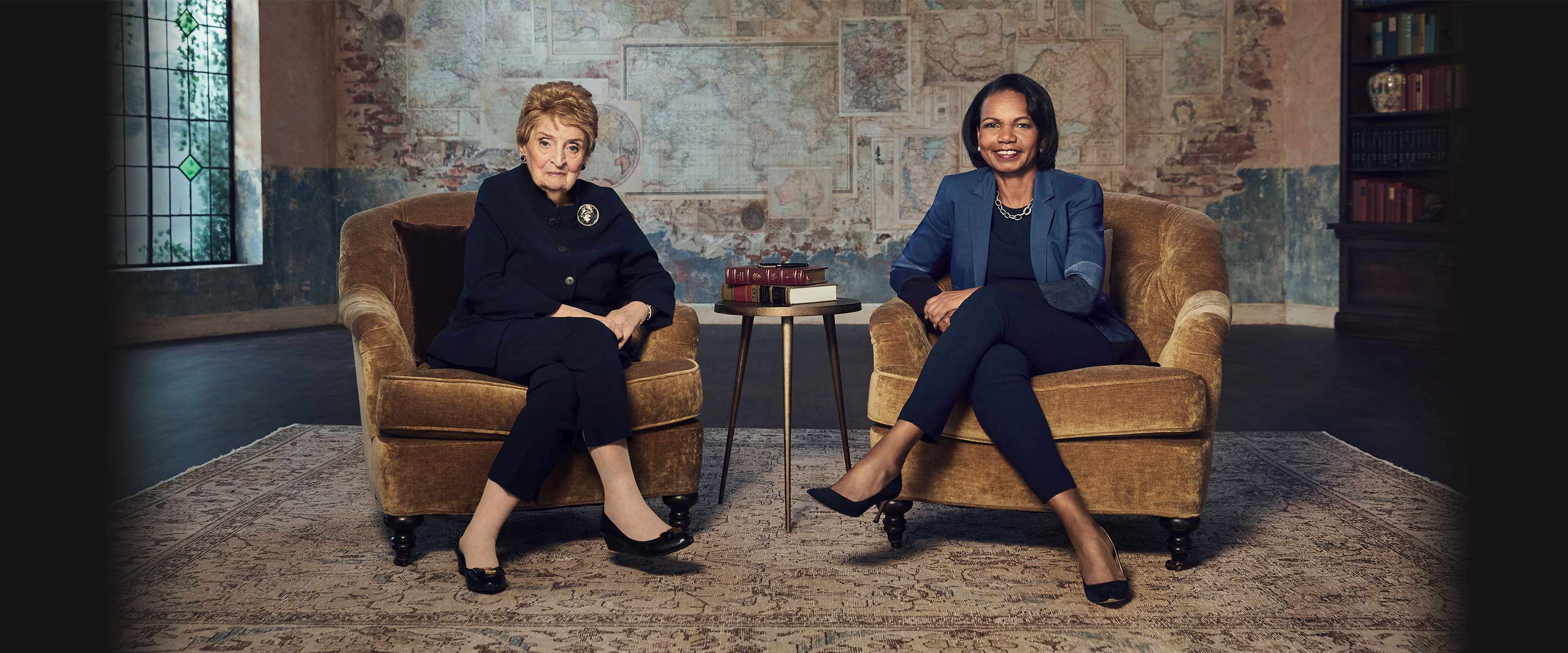 Madeleine Albright and Condoleezza Rice Teach Diplomacy