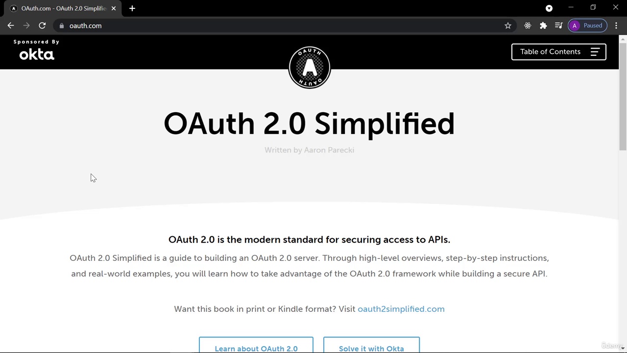 OAuth 2.0 with OpenID Connect  Ultimate Course