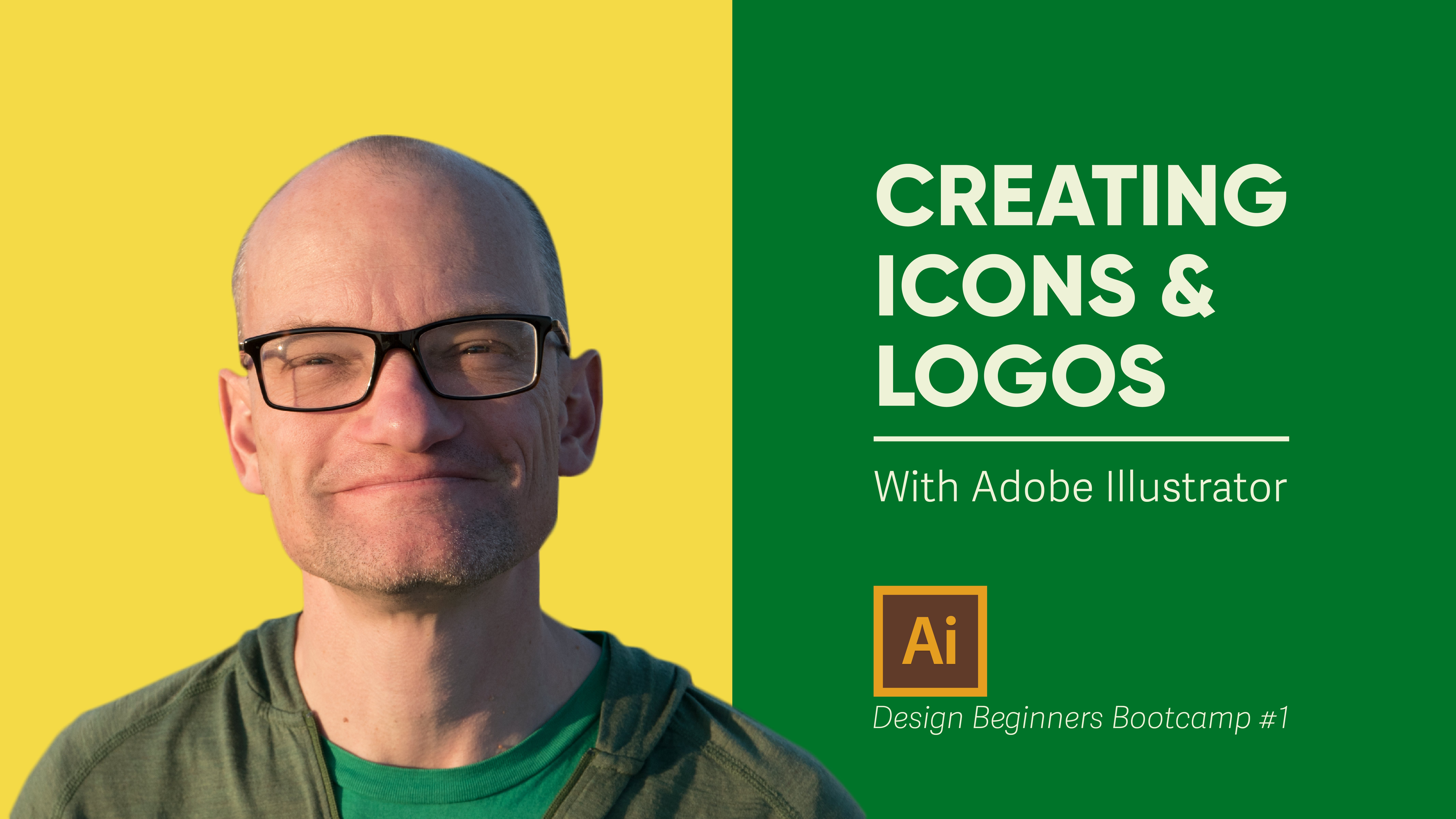 Creating Icons and Logos with Illustrator [Design Beginners Bootcamp 1/12]