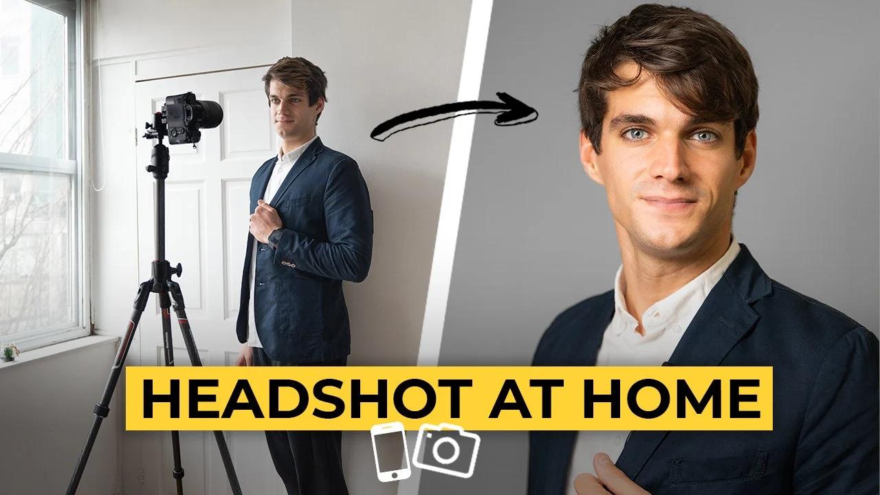 Shoot & Edit A Professional Looking Headshot at Home: Step Up Your Profile Image
