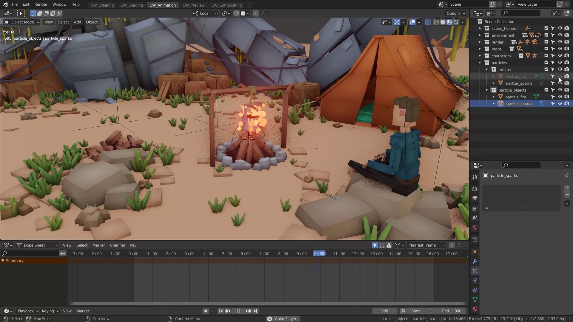 Cubic Worlds – Create Stunning Low Poly Animations in Blender (Chapters 1-10) by Zach Reinhardt