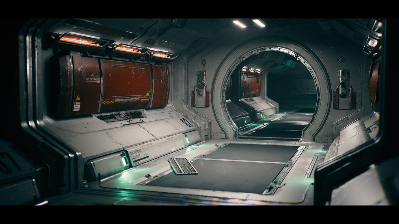 Creating A Sci-fi Hallway In Unreal Engine 5