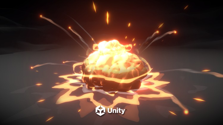Visual Effects for Games in Unity – Stylized Explosion