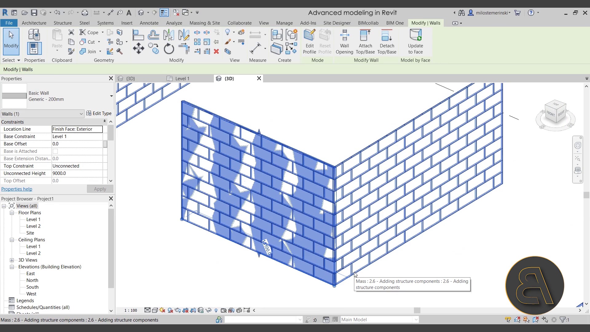 Advanced Modeling in Revit – Conceptual Massing