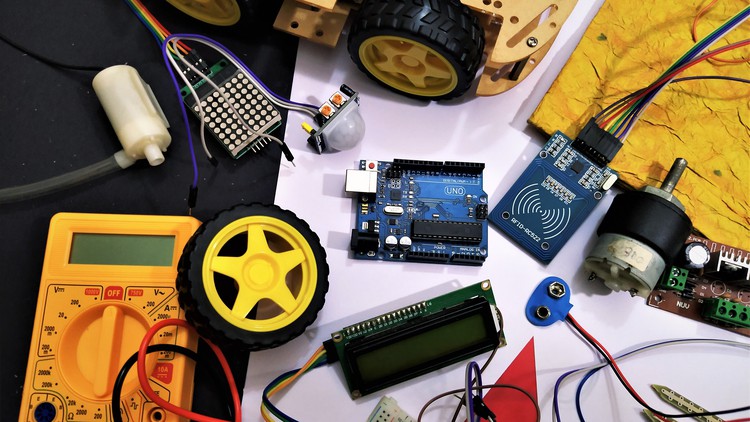 Arduino UNO and Basic Electronics – Complete beginner course