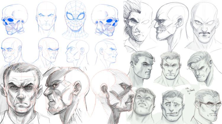 Drawing Faces for Comics & Cartoons: A Step-by-Step Guide
