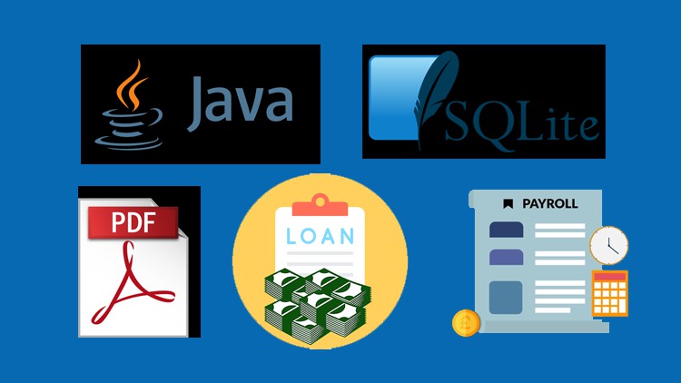 Learn JAVA  + SQLite : Build Employee Payroll & Loan System