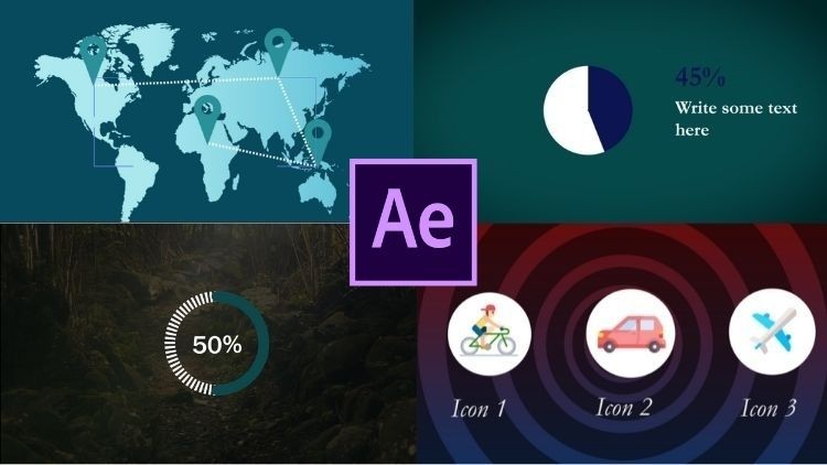 Adobe After Effects: Infographics & data visualization