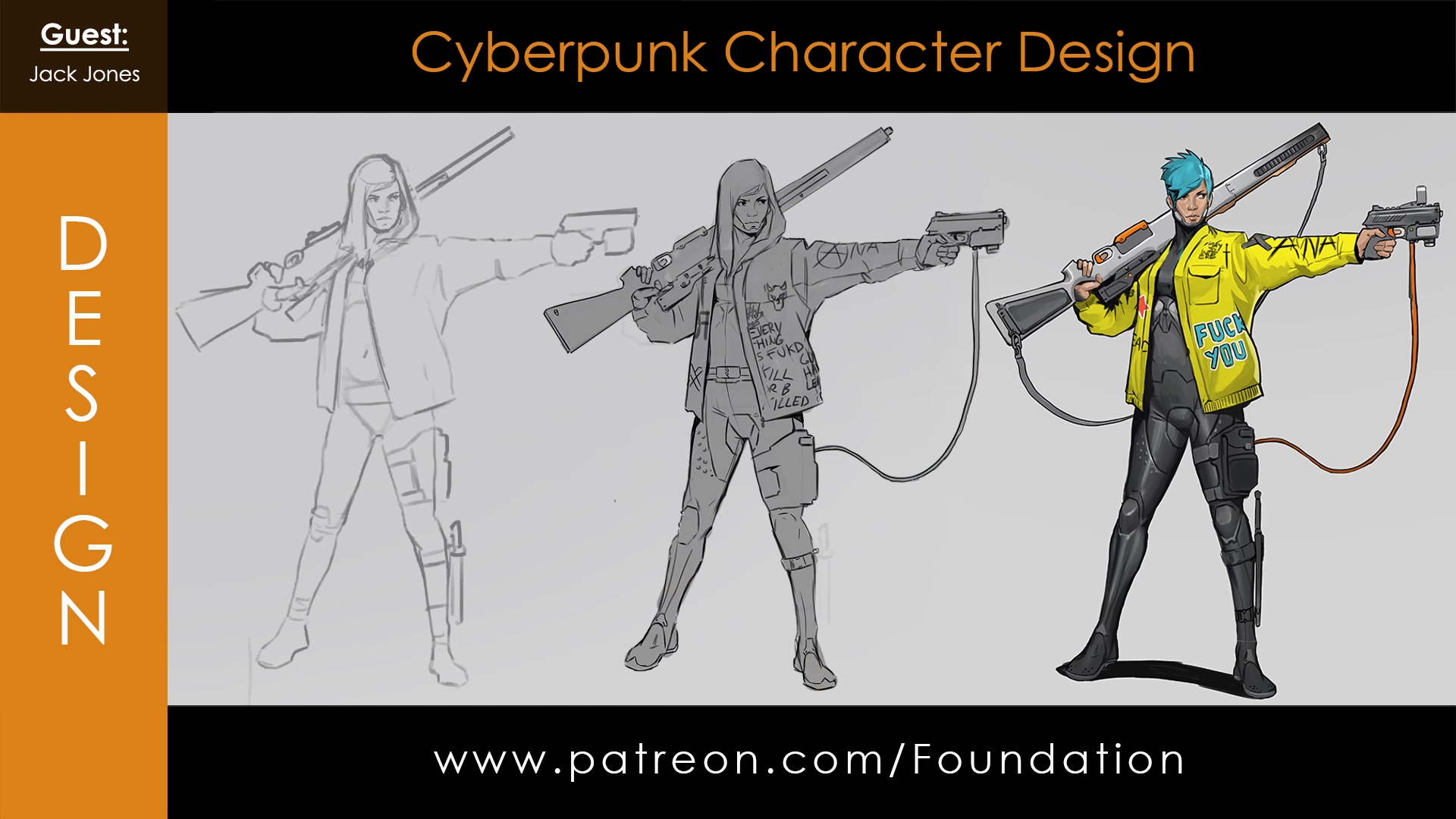 Cyberpunk Character Design with Jack Jones