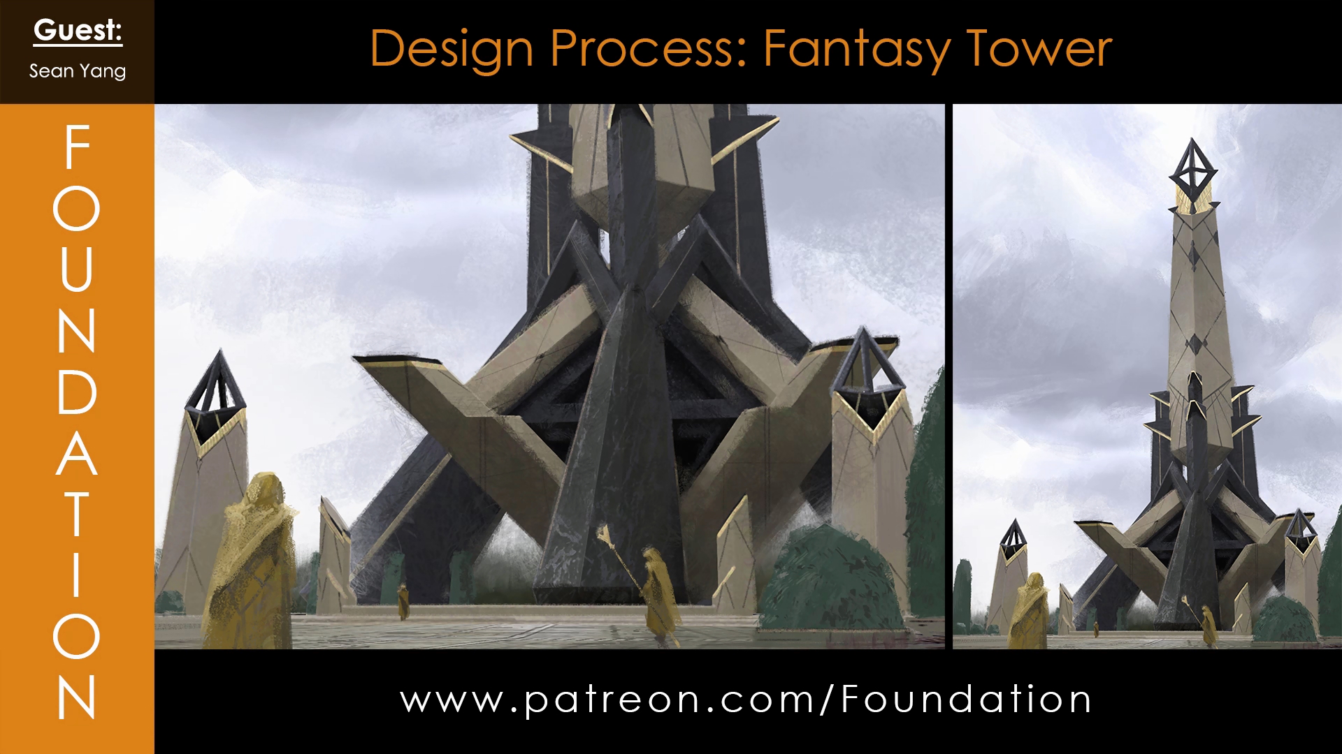 Design Process – Fantasy Tower with Sean Yang