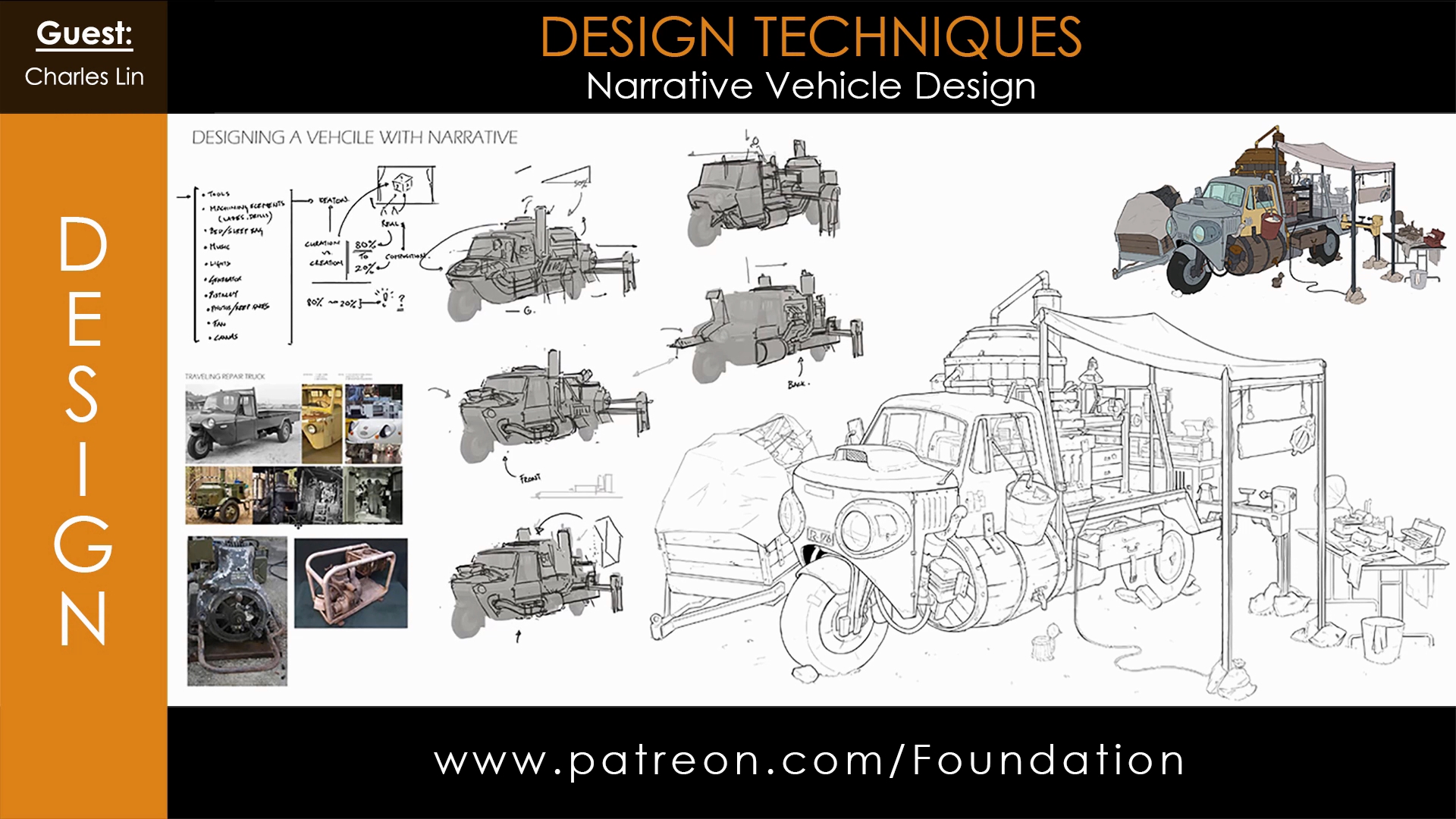 Design Techniques – Narrative Vehicle Design