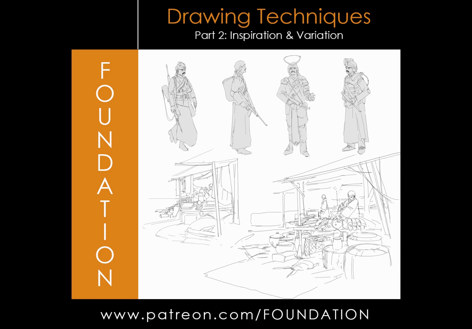 Drawing Techniques Part 2 – Inspiration & Variation