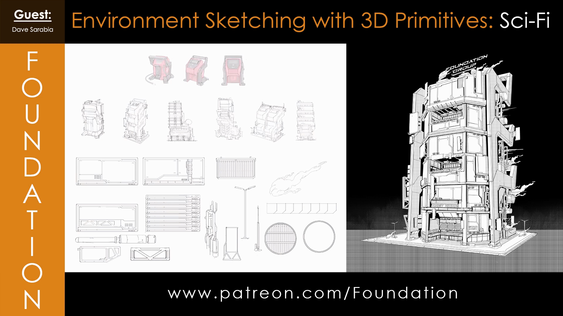 Environment Sketching with 3D Primitives – SciFi
