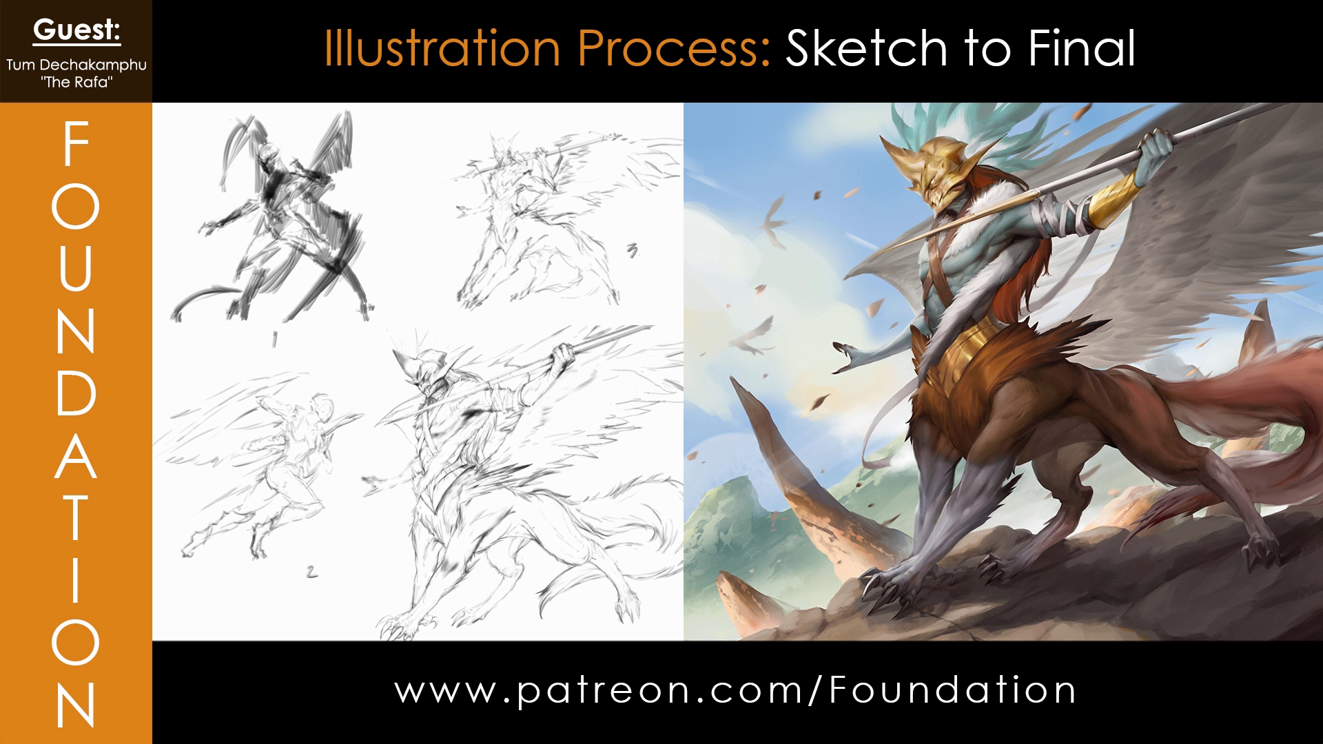 Illustration Process – Sketch to Final