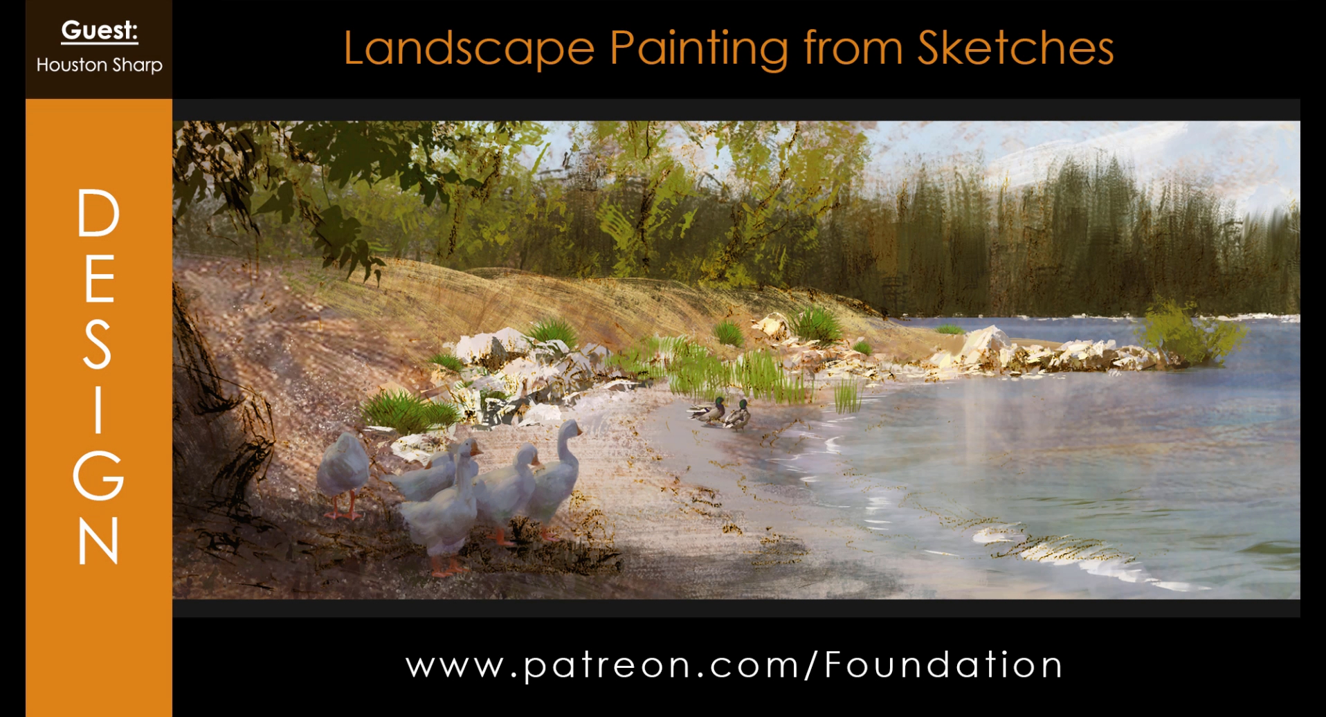 Landscape Painting from Sketches with Houston Sharp