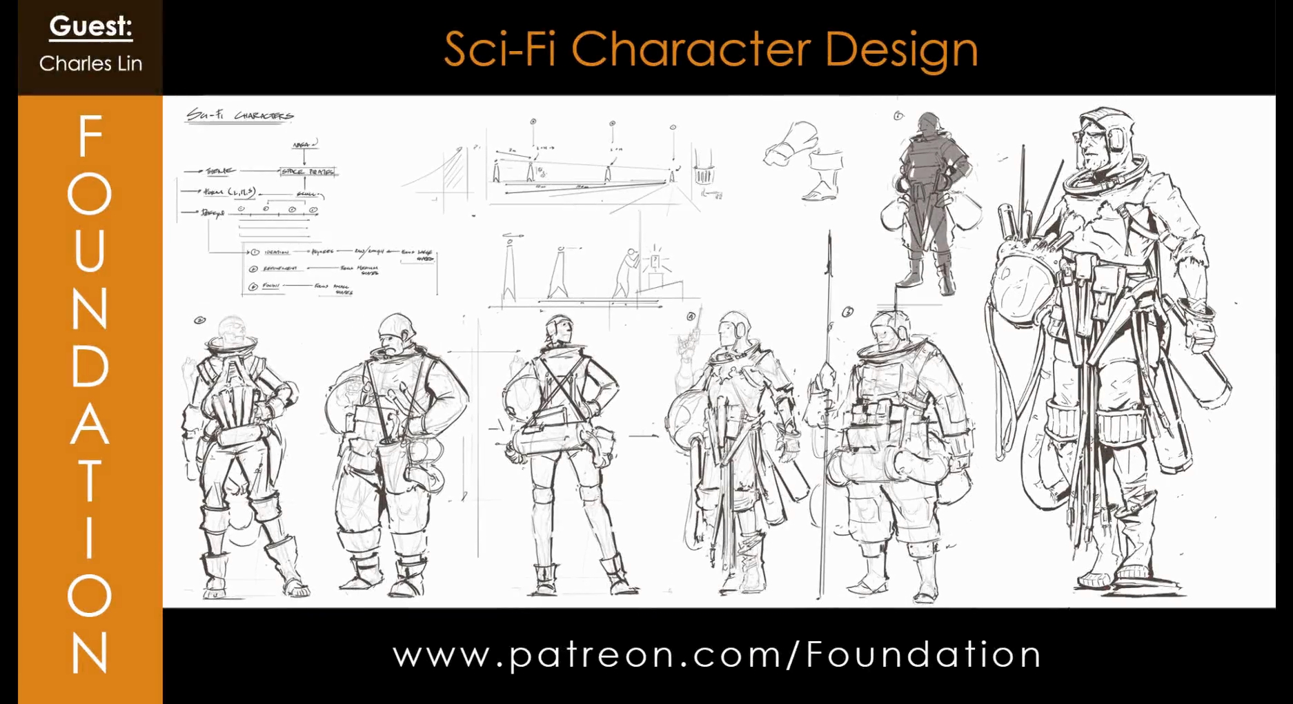 Sci-Fi Character Design with Charles Lin