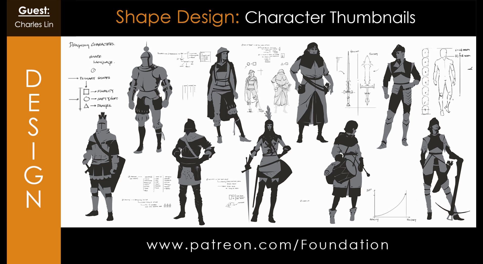 Shape Design – Character Thumbnail with Charles Lin