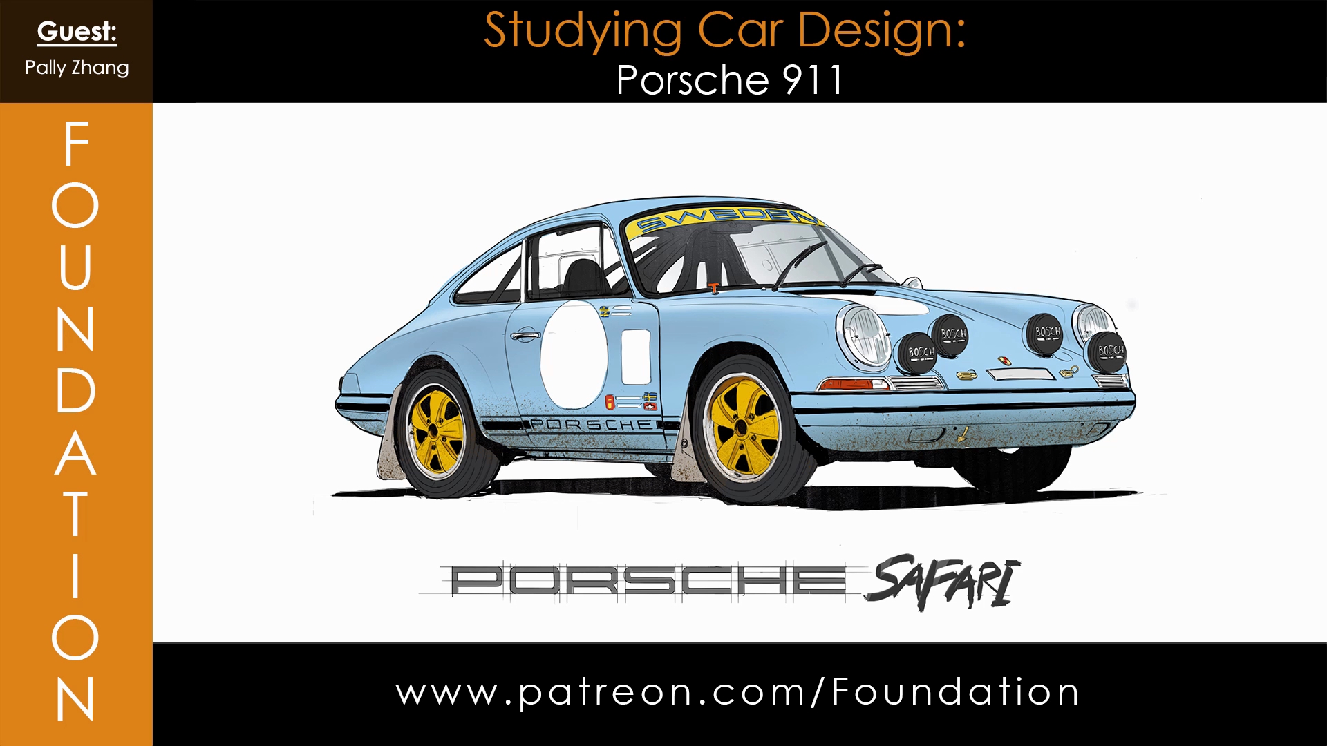 Studying Car Design – Porsche 911 with Pally Zhang