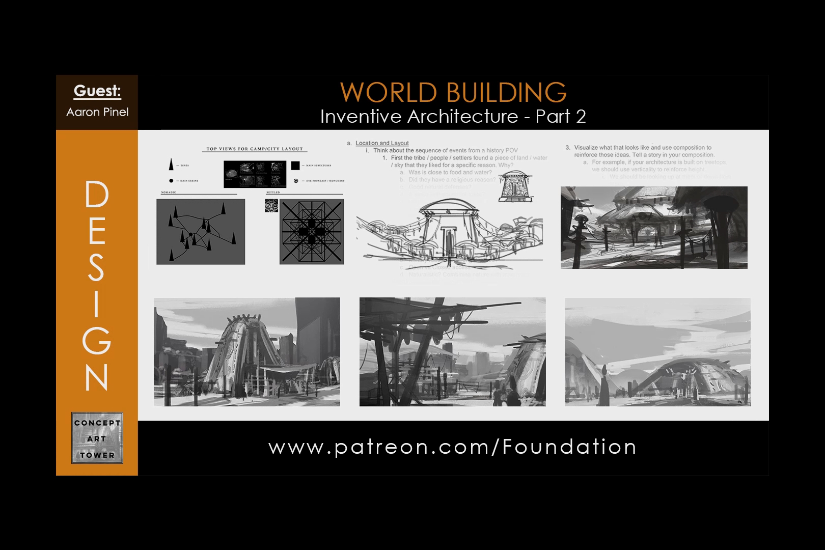 World Building 2 – Inventive Architecture with Aaron Pinel