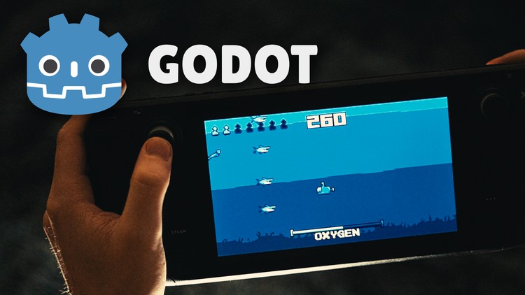 Godot 4: Design & Code a Retro Atari Style 2D Game, SeaQuest