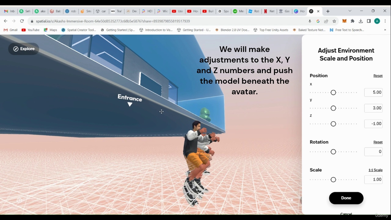 Metaverse Speed Course- Build 3D And Publish To Metaverse