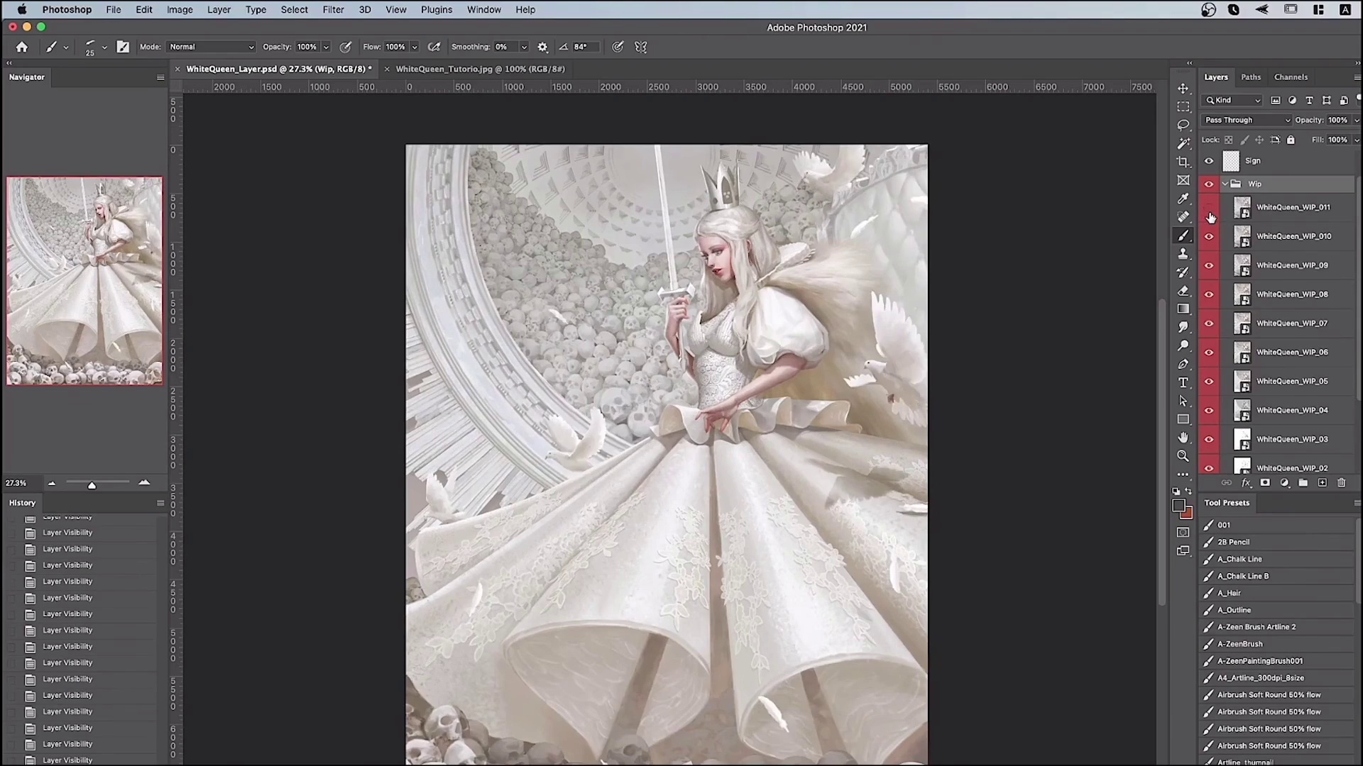White Queen – Character Concept Design Course