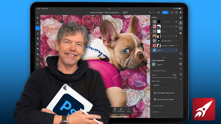 Beginner to Expert: Adobe Photoshop on the iPad