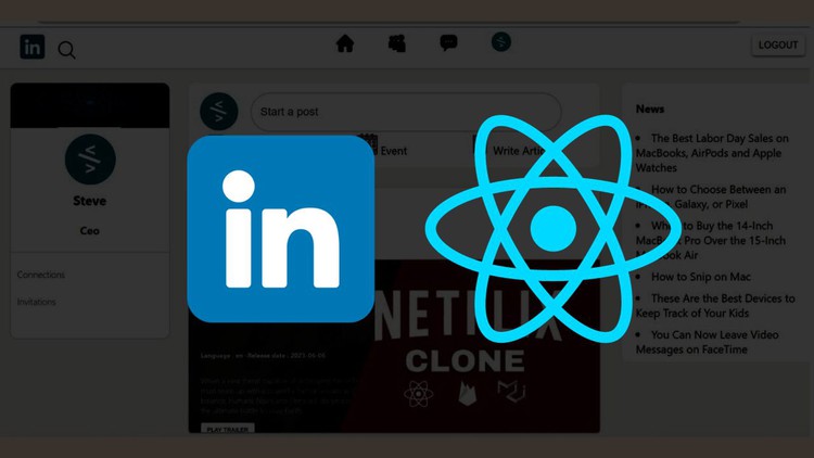 React JS clone project to land for your dream job