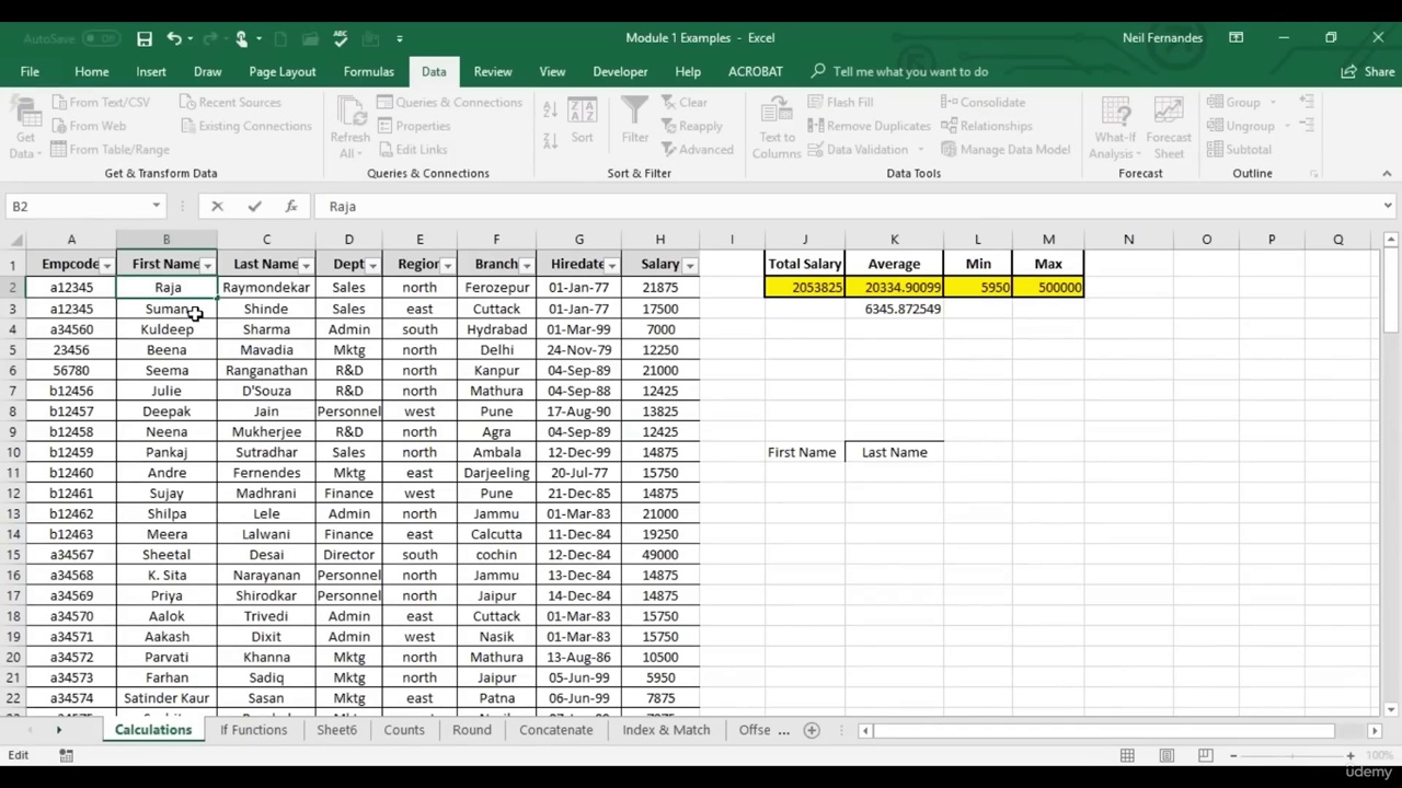 Microsoft Excel – Excel from Beginner to Advanced + Macro