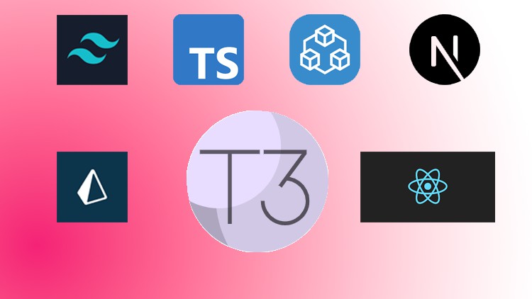 Learn T3 Stack for typesafe full-stack web development