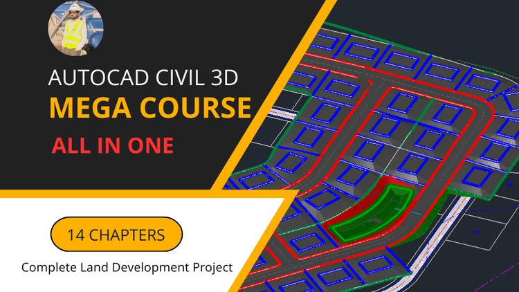 AutoCAD Civil 3d All in One Course using Real Time Project