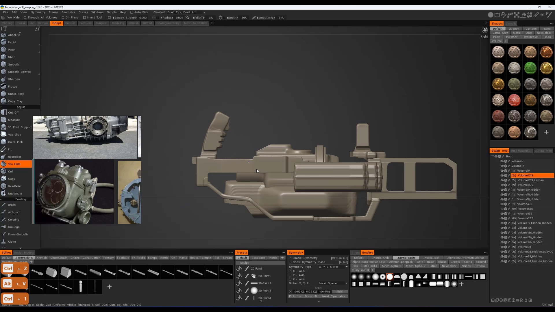 3D Concept Production Pipeline, Part 1 Design & Sculpting