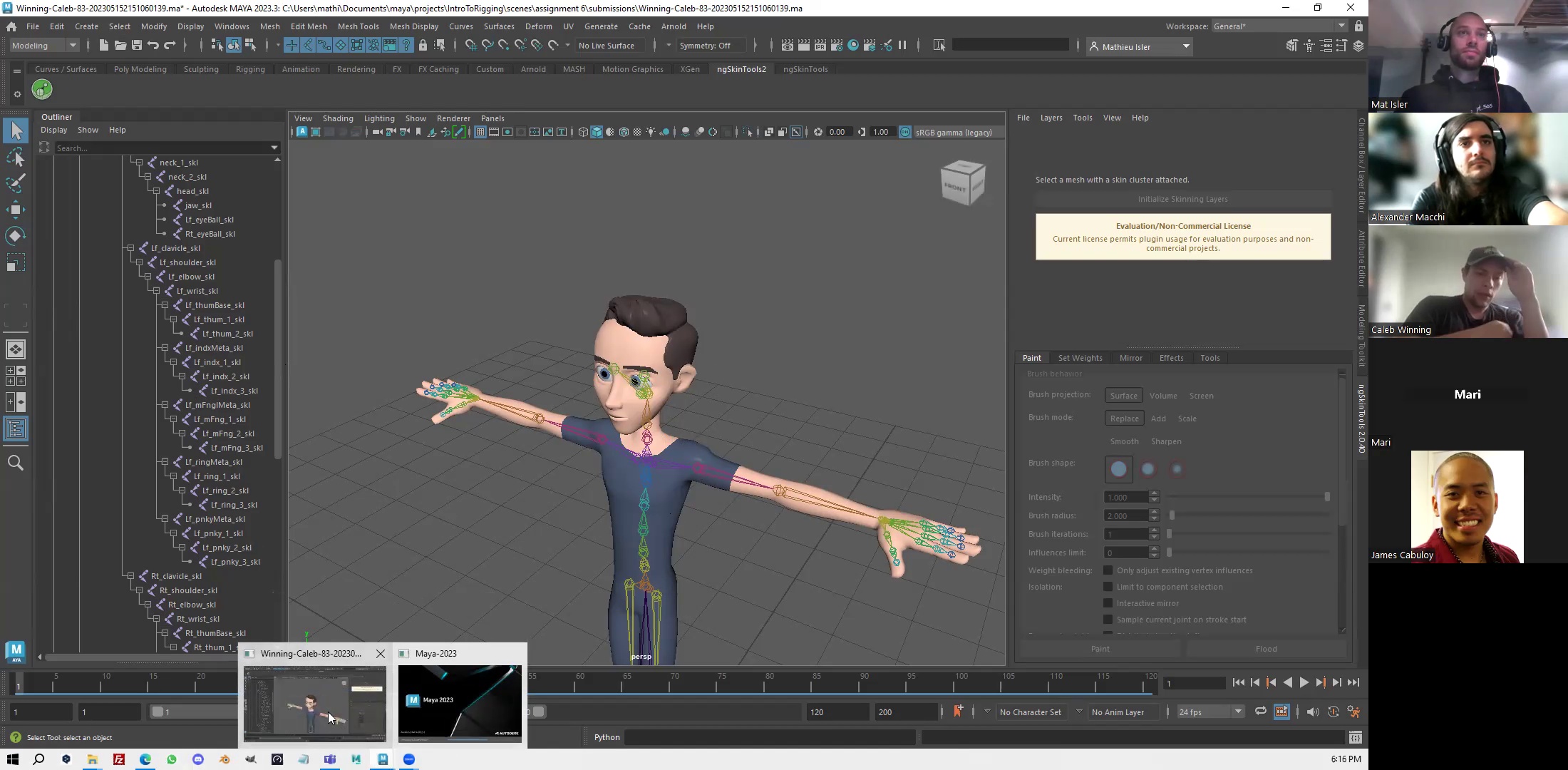 Introduction to Rigging with Mat Isler