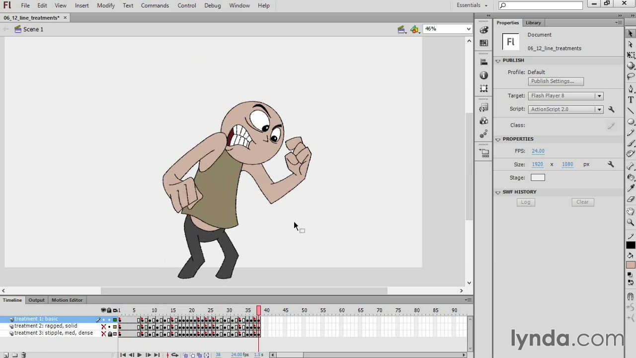Dermot OConnor – Hand-Drawn Animation in Flash