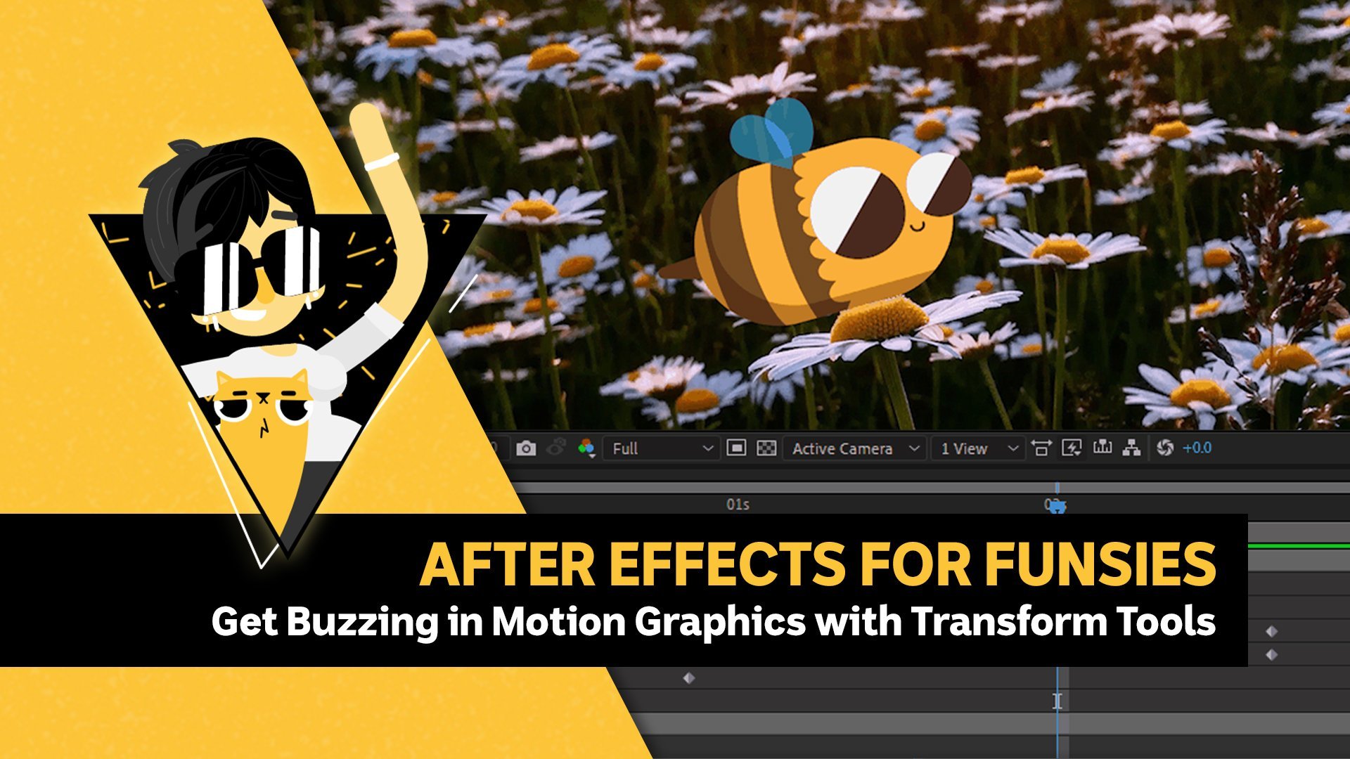 After Effects for Funsies – Get buzzing in Motion Graphics with transform tools