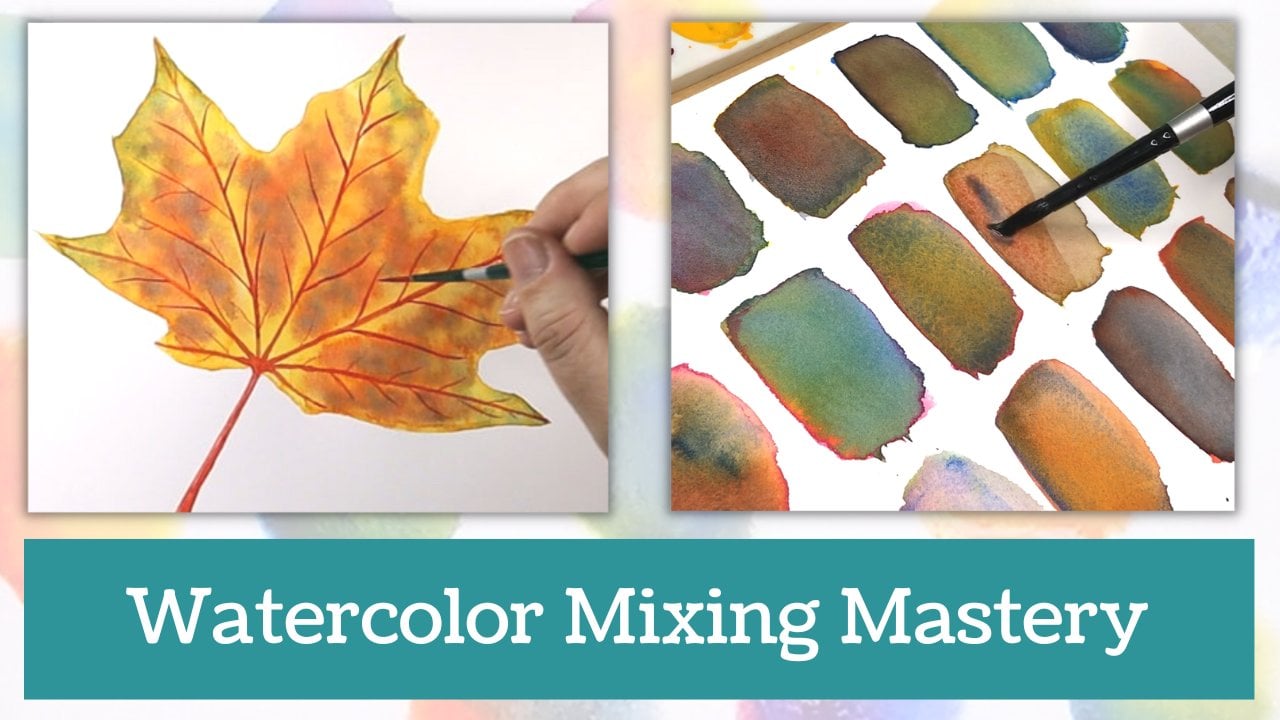 Watercolor Mixing Mastery – Use a Primary Palette to Create Unlimited Colors