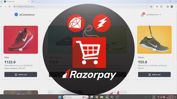 Build an eCommerce with Hotwire, Razorpay | Ruby On Rails 7