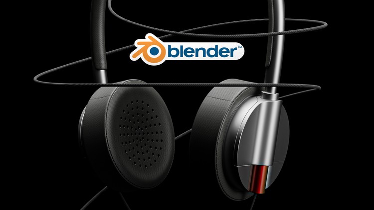 Blender: Creating elegant and realistic headphone