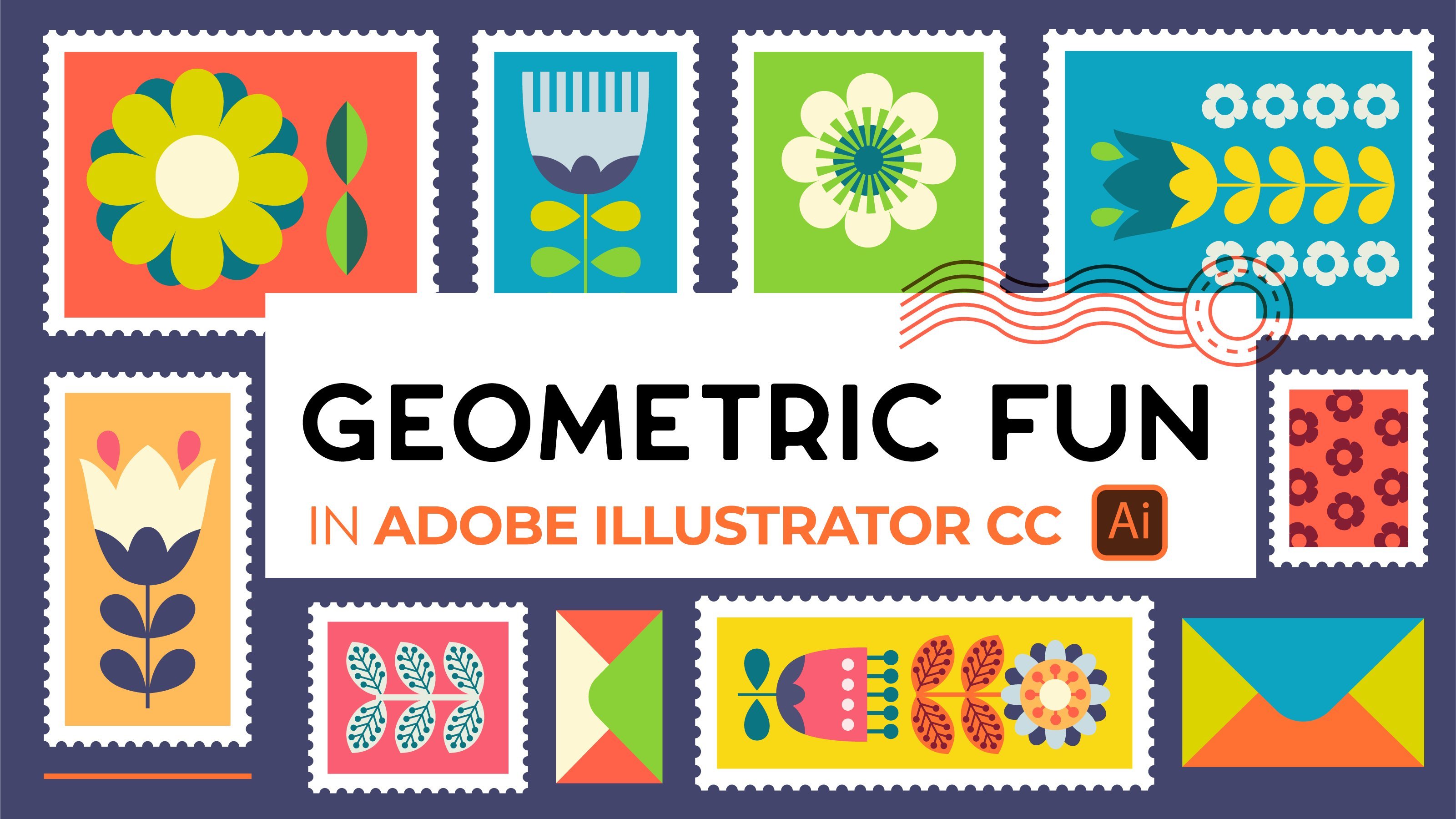 Make Simple Geometric Shapes in Adobe Illustrator CC