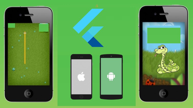 Flutter iOS & Android Mobile Snake Game Development Course