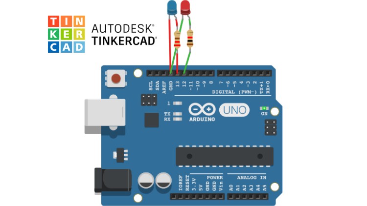 Crash Course on Arduino Using Tinkercad