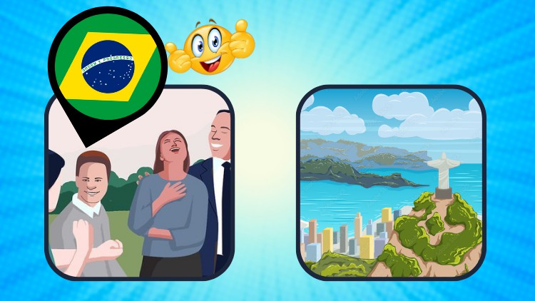 Brazilian Portuguese Let’s Speak V2 – Intermediate Level