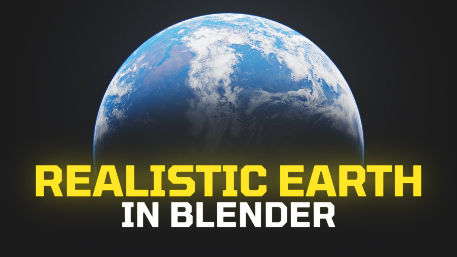 Create Photorealistic Planets in Blender