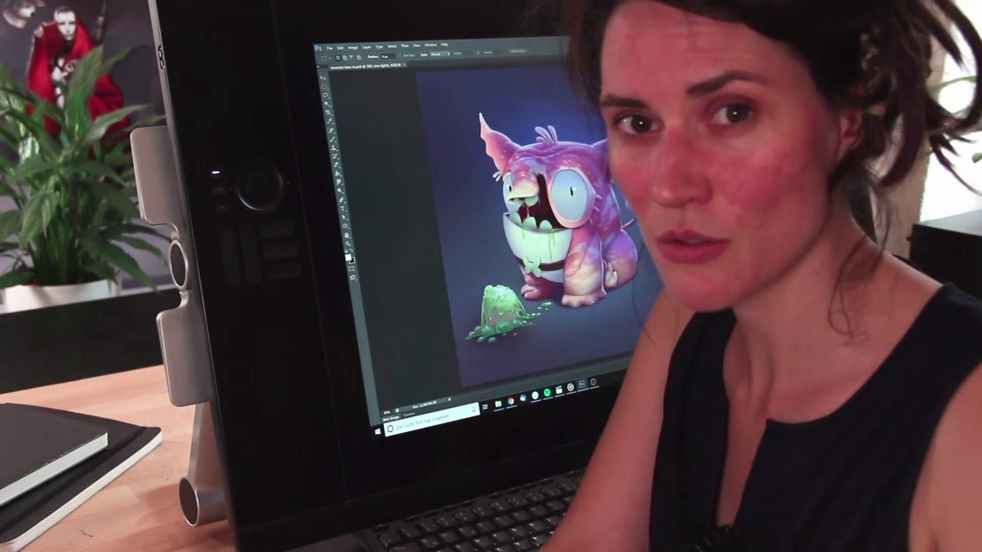 Digital Painting – How to Color a Character Like a Pro (2023) with Stephanie Bohm