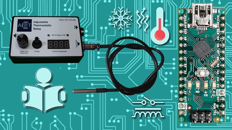 Arduino Nano Thermostatic Relay Learning Project