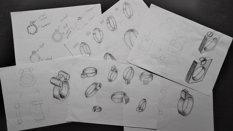 Jewelry Design – How to draw rings