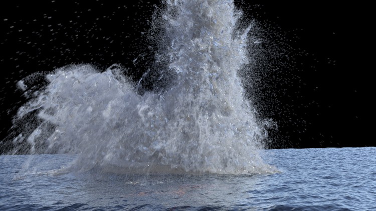 Mastering WaterFX in Houdini: Plane Crash Effect