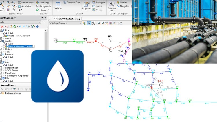 OpenFlows HAMMER – Hydraulic Modeling Mastery – AulaGEO